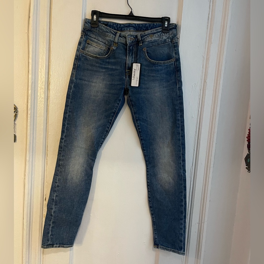 R13 Boy Skinny in Jasper Stretch sz 26